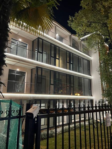 БЭСТКОМ — комплексное остекление отеля Luciano SPA Sochi, 2400 м²